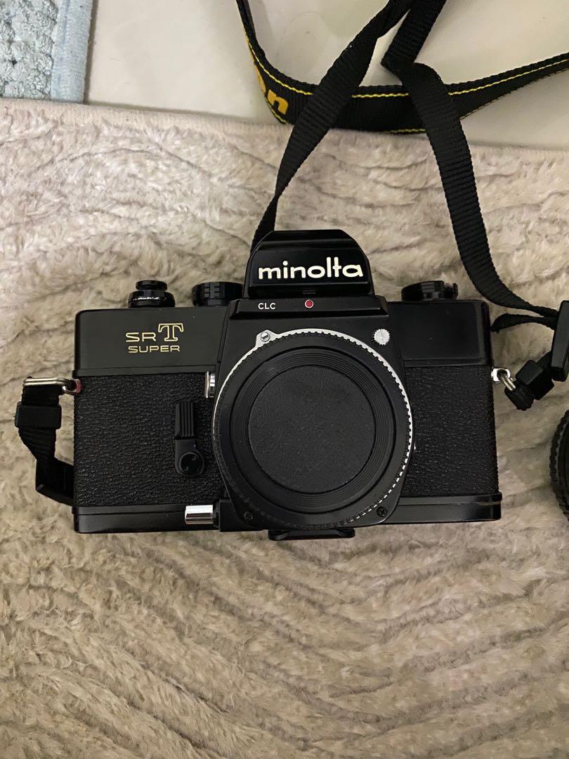 Minolta SRT Super SLR Film Camera, Photography, Cameras on Carousell