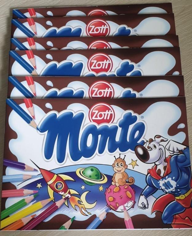 Monte Colouring Books Includes Free Normal Mail Design Craft Craft Supplies Tools On Carousell