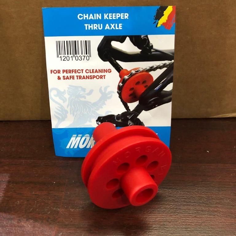 Chain keeper sales thru axle
