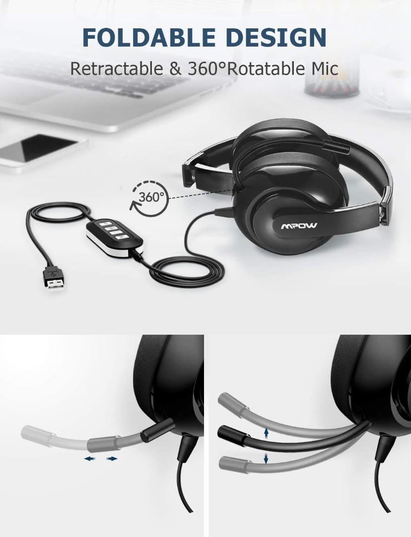 Mpow 224 usb sales headset