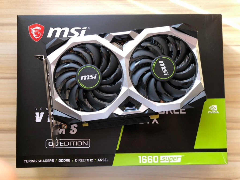 MSI GTX 1660 Super Ventus XS OC 6GB GTX 1660Super GTX1660 Super