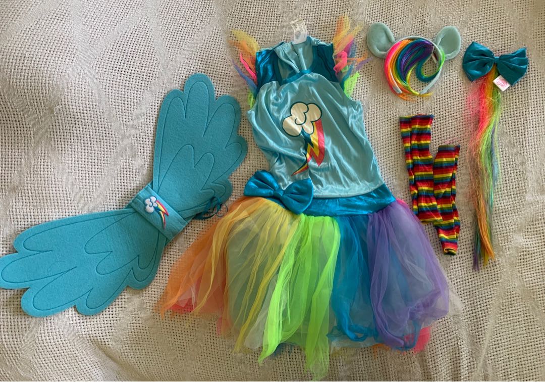 My Little Pony Costume Rainbow Dash, Babies & Kids, Babies & Kids