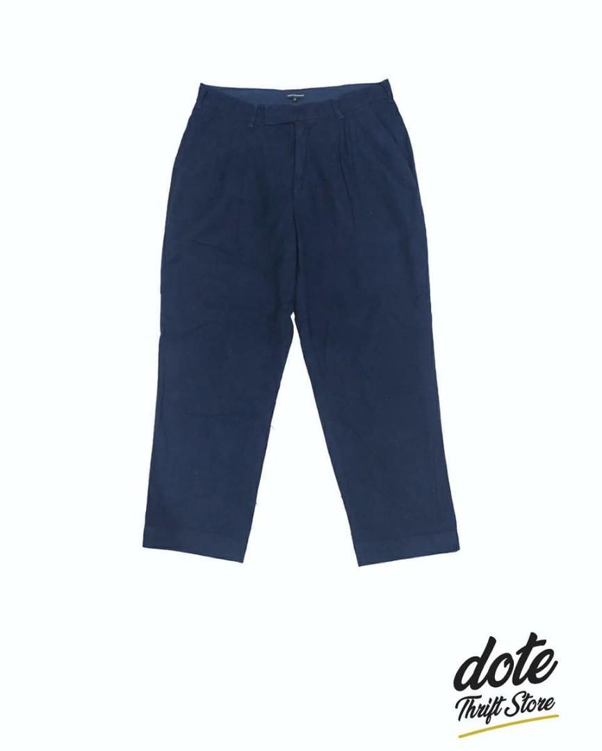 Navy Urban Research Corduroy Pants 