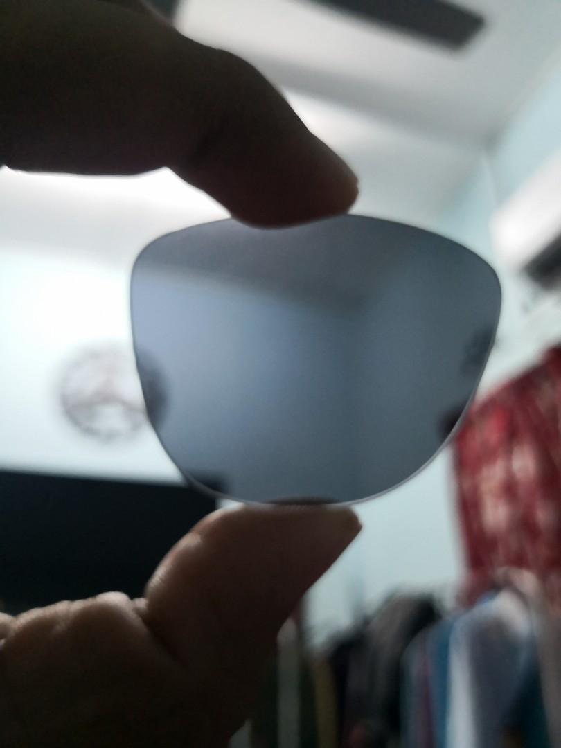 Oakley frogskin replacement lens black, Men's Fashion, Watches