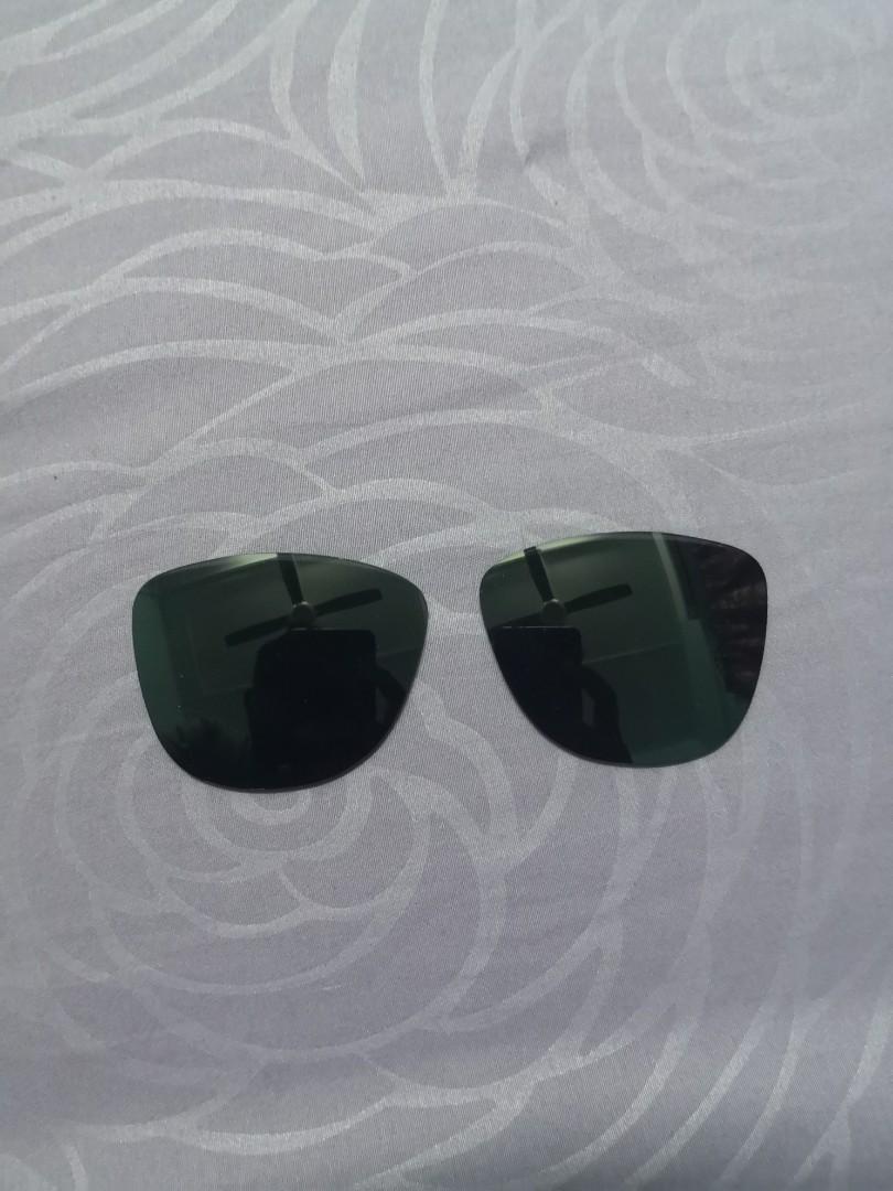 Oakley frogskin replacement lens black, Men's Fashion, Watches