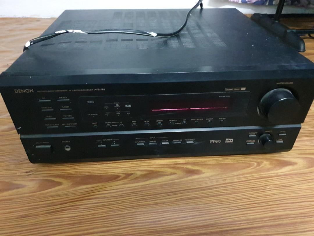Usable Old Denon Analog Amplifier 110v Electronics Audio On Carousell
