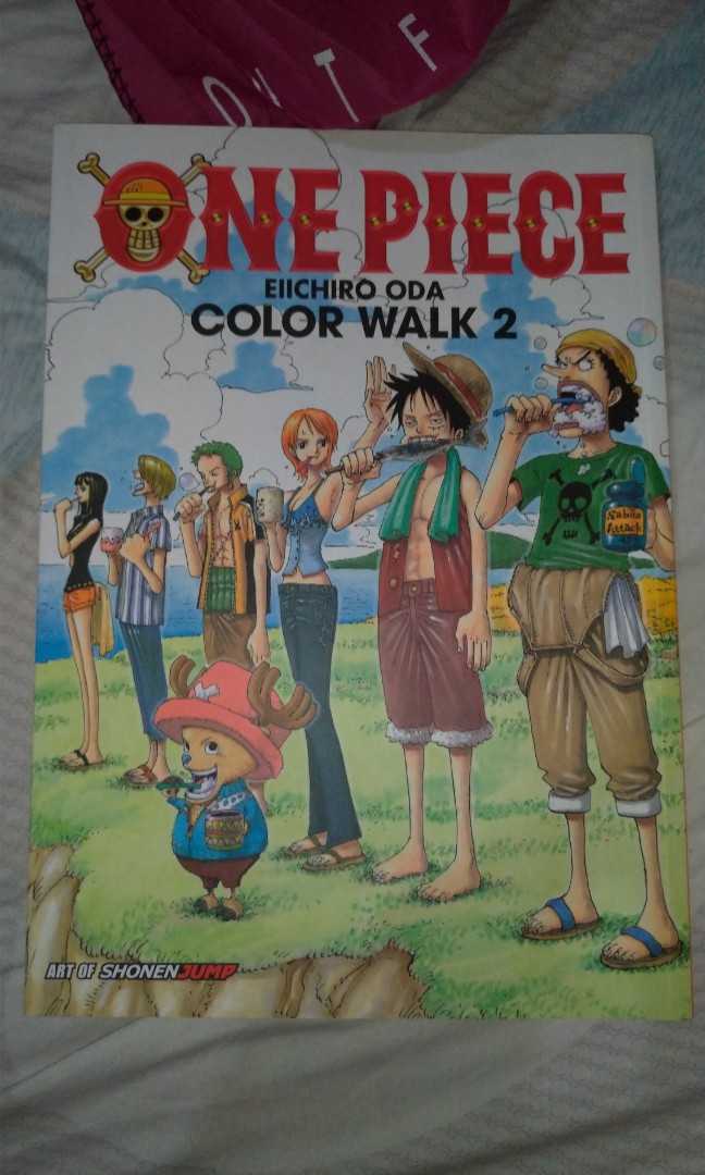 One Piece Artbook Color Walk 2 Books Books On Carousell