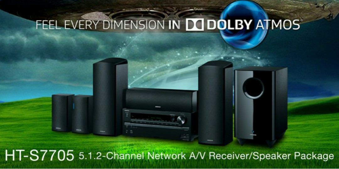 onkyo dolby atmos home theater system