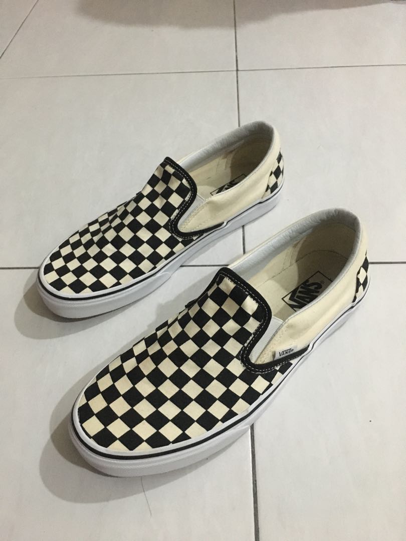 Harga vans checkerboard discount slip on original
