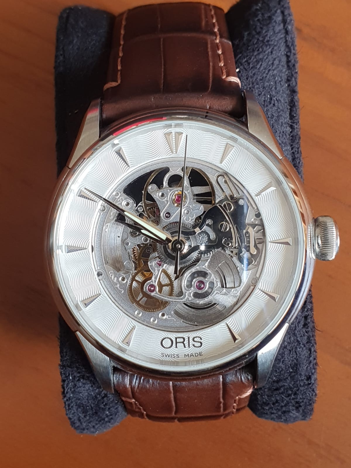 Oris best sale skeleton watch