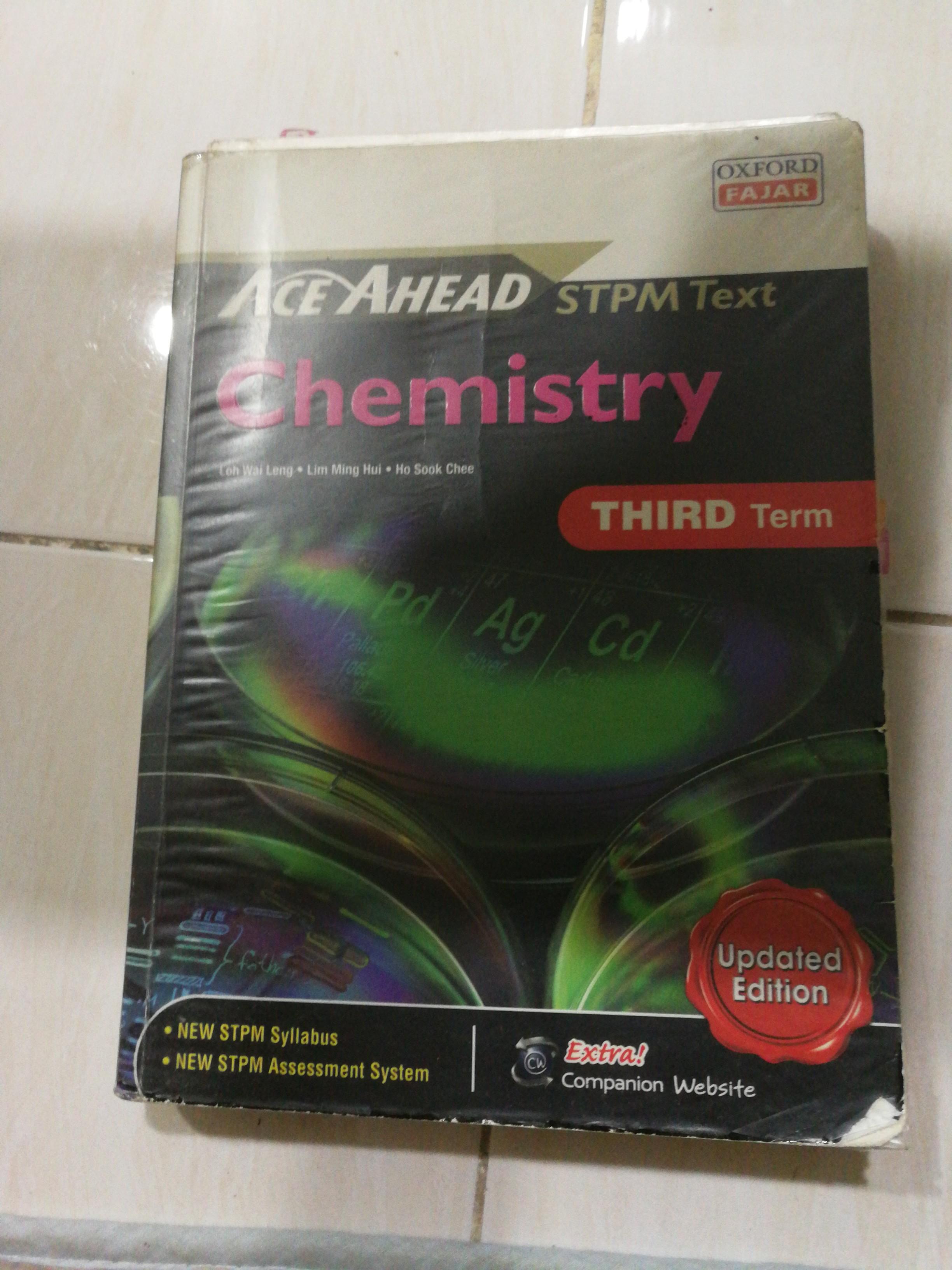 Oxford Fajar Chemistry Stpm Term 3 Textbooks On Carousell