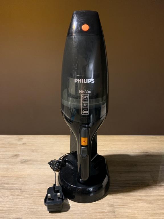 Philips FC6149/61 MiniVac Handheld Vacuum Cleaner, 12V Battery, TV