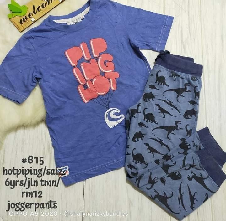 Pyjamas For Kids Baju Bundle Budak Babies Kids Boys Apparel 4 To 7 Years On Carousell
