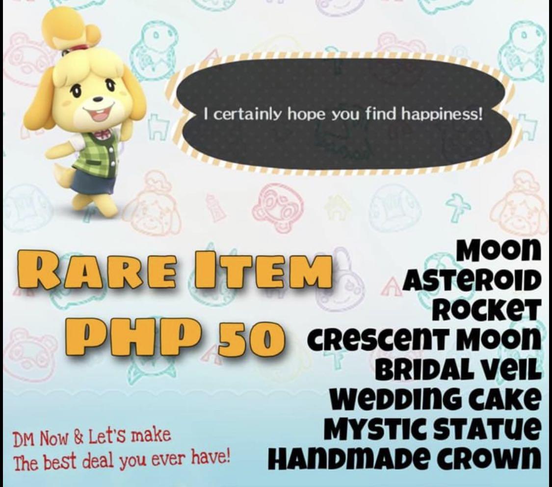 Rare Items Animal Crossing, Video Gaming, Video Games, Nintendo on