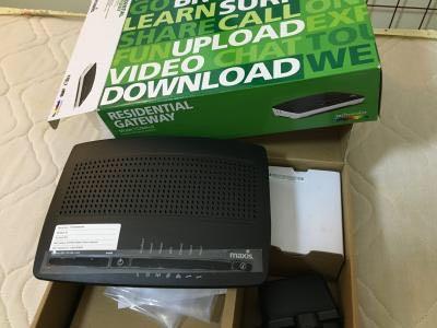 Residential Gateway Model Tg784nv3 For Maxis Electronics Computer Parts Accessories On Carousell