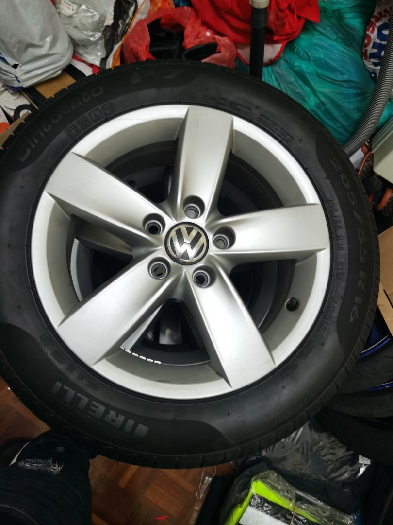 Rim Dan Tayar Ori Volkswagen Jetta Auto Accessories On Carousell