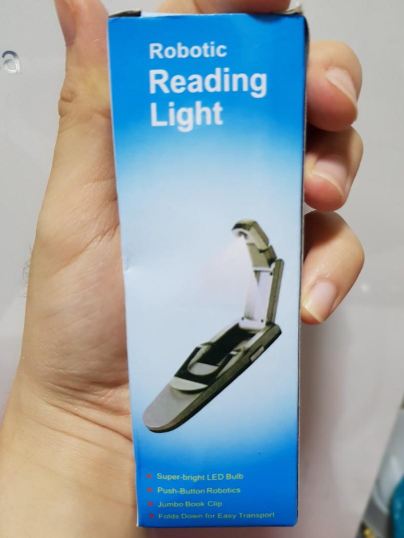 robotic reading light