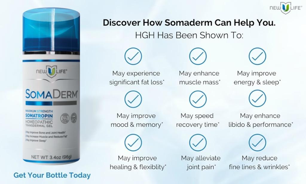 Somaderm Hgh Gel Immediate Stock Available Health Beauty Face Skin Care On Carousell