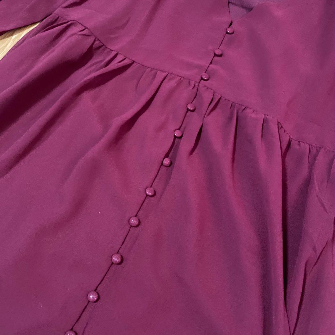 Something Borrowed Baby Doll Dress Maroon (Category: Dresses) located in Manila. Submitted by mlspreloved (Listing ID 1013483907, Image 2). Description: PLEASE READ! Size: XS. Too loose for me given na babydoll dress. Will fit best for S-M body types. Material: Chiffon. Brand new no tags. Sinukat lang. ‼️✨ LAST PRICE. NO HAGGLING. ✨‼️ I can give discount if you will buy more from my page. Payment: BDO online bank transfer. Shipping: Buyer will sh