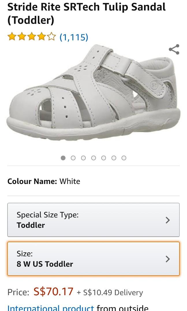Stride rite srtech discount tulip sandal