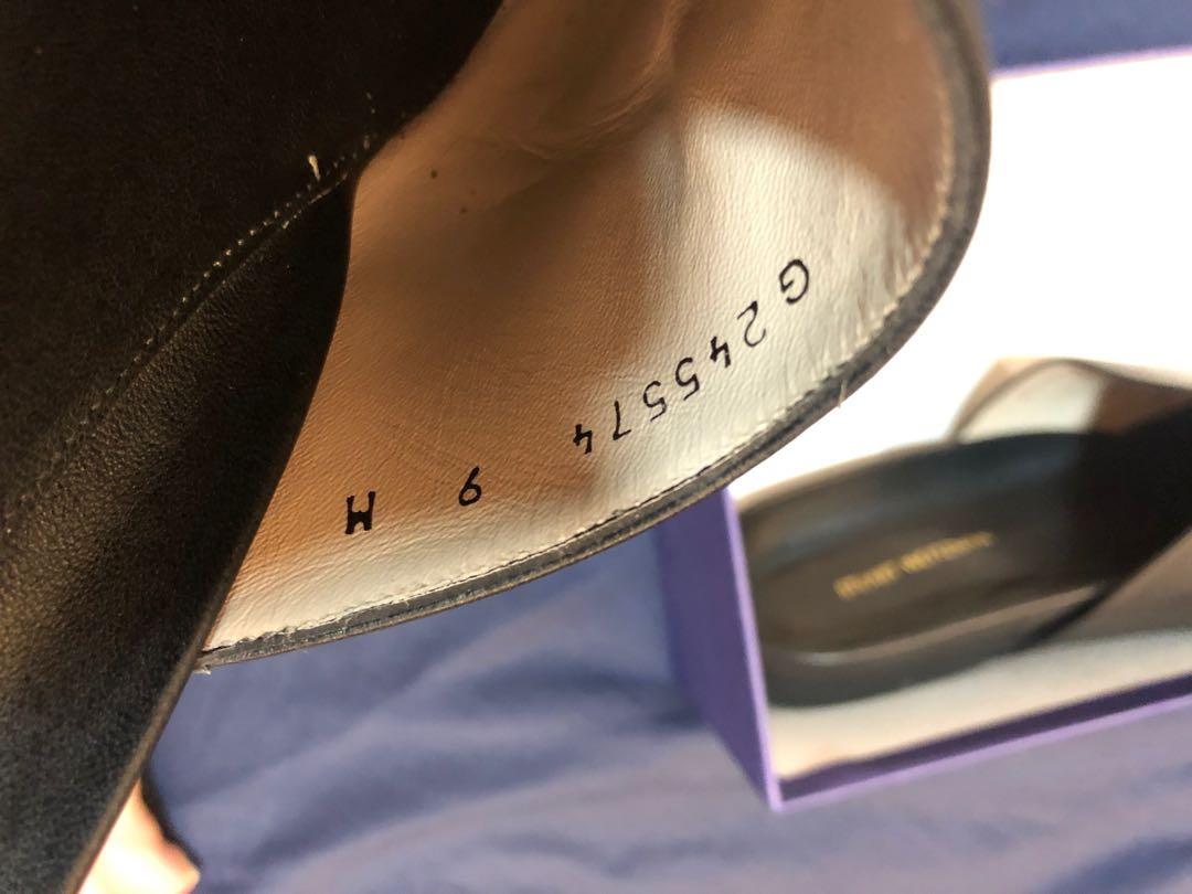 Stuart weitzman new arrivals studio leather slide