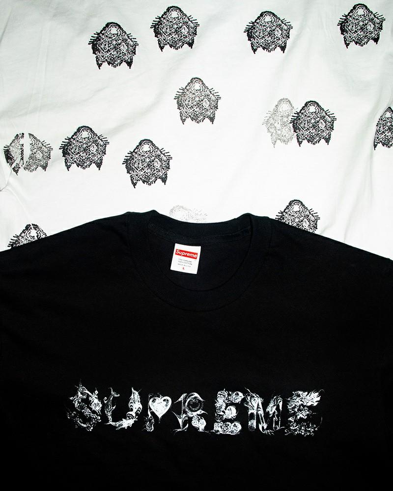 supreme morph tee black