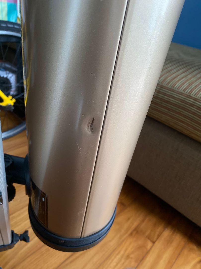 Tasco luminova 114x900mm reflector telescope top