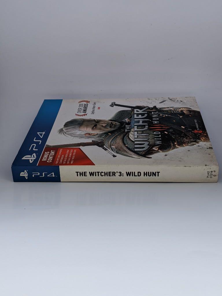 The Witcher 3: The Wild Hunt PS4 (Category: PlayStation) located in Paranaque City. Submitted by millictea (Listing ID 1013570755, Image 2). Description: The Witcher 3: The Wild Hunt PS4 - 1,200 🔍 In mint condition! ‼️Bonus Content includes: -Detailed World Map -Official Soundtrack -Wolf-Head Stickers MOP: GCash only .