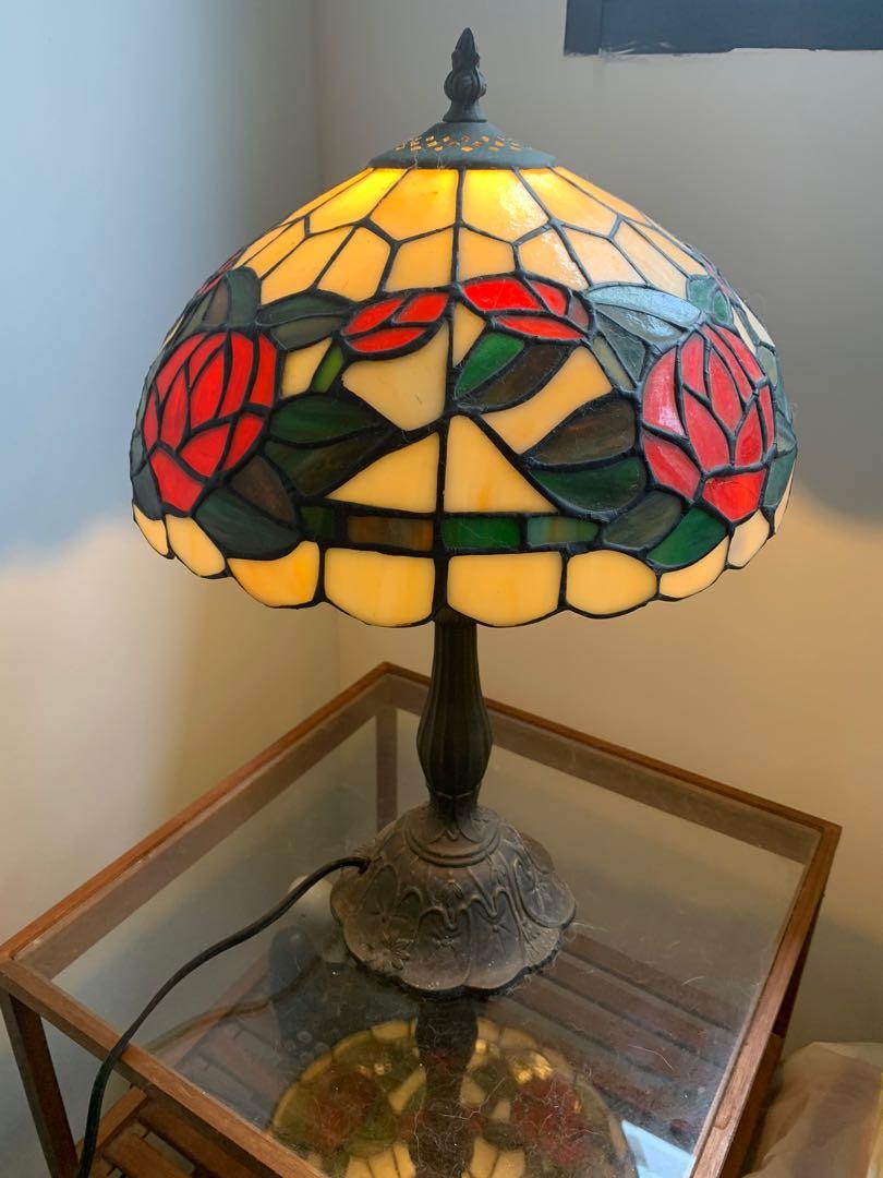 Tiffany Lamp Furniture Home Living Lighting Fans Lighting On Carousell