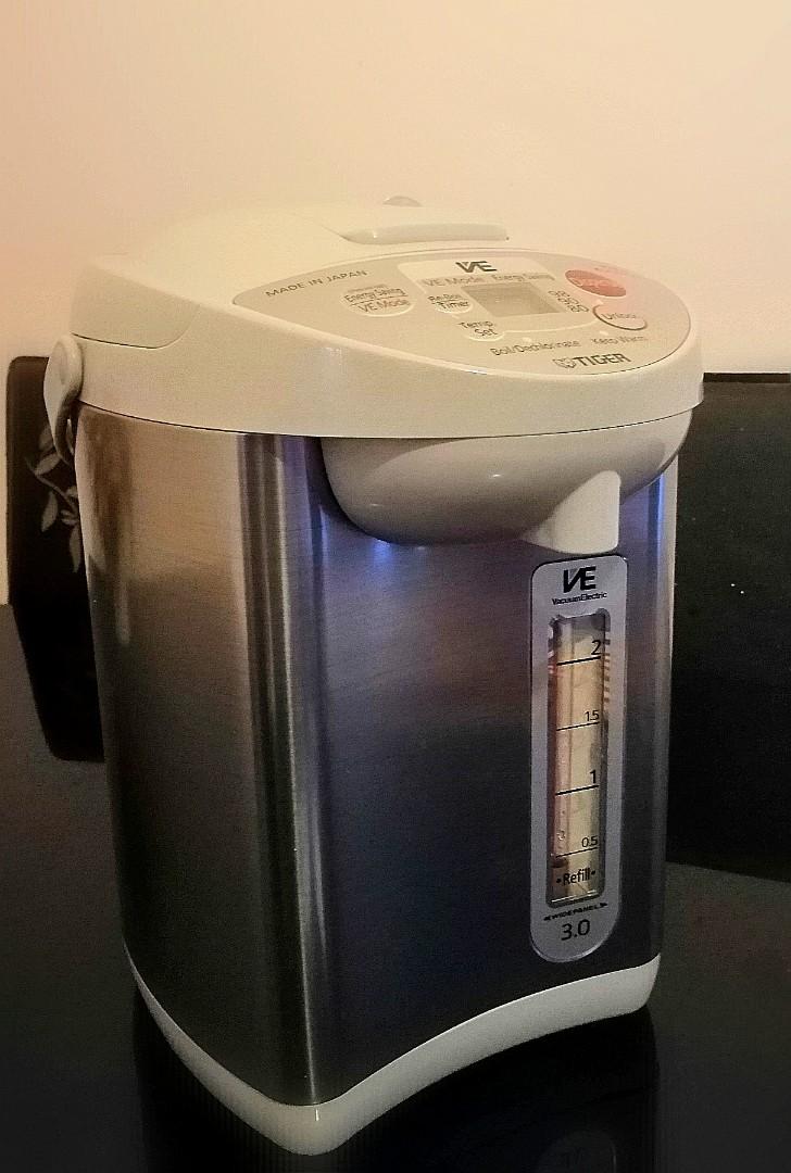 TIGER 3 litre water boiler., TV & Home Appliances, Kitchen Appliances