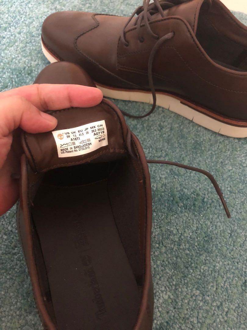 timberland formal shoes