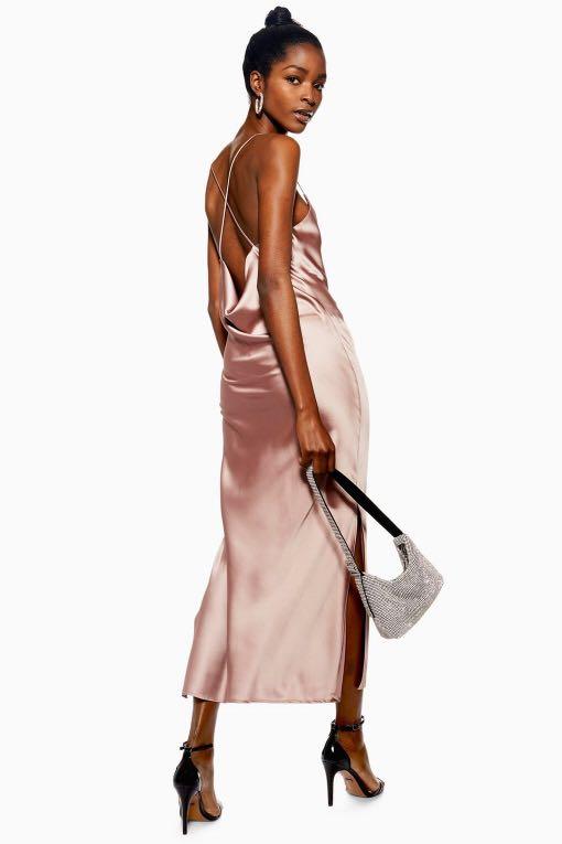 TOPSHOP Satin Slip Dress Freeship Women s Fashion Dresses