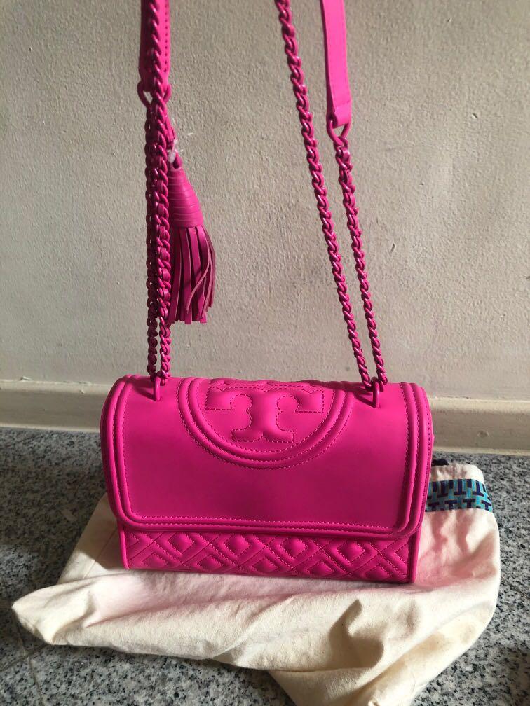 Tory burch fleming matte pink store