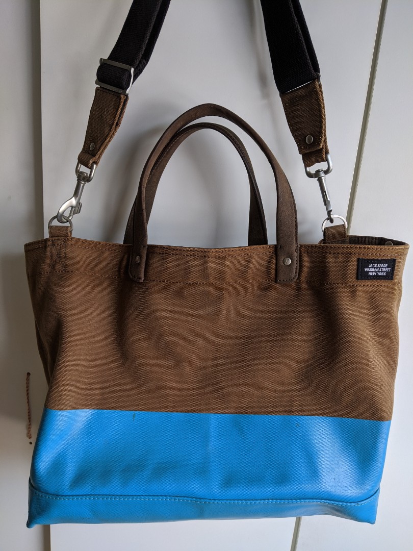 Jack spade on sale canvas tote
