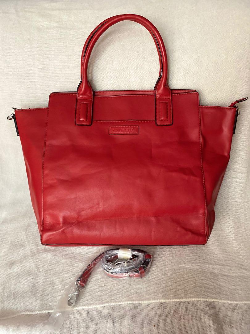 Vera Bradley Red Handbags 2024 favors