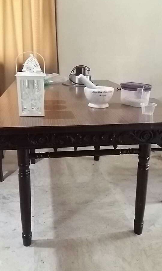 VINTAGE YUGOSLAVIA 68 SEATER DINING TABLE. READY DELIVER, Furniture