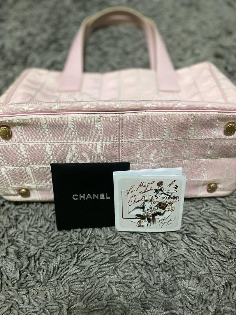Authentic Chanel “Travel line” pink 