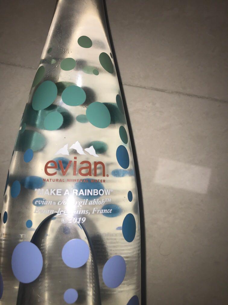 Virgil abloh x evian sales