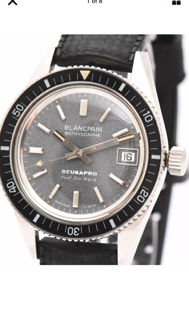 Blancpain bathyscaphe best sale technisub