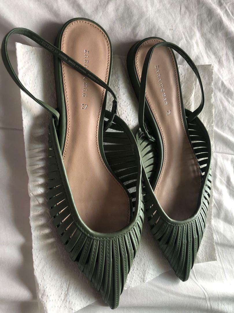 chanel slingback dupe zara