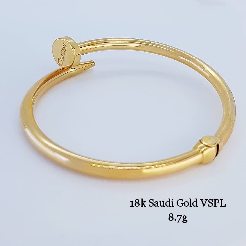 Cartier nail bangle price sales