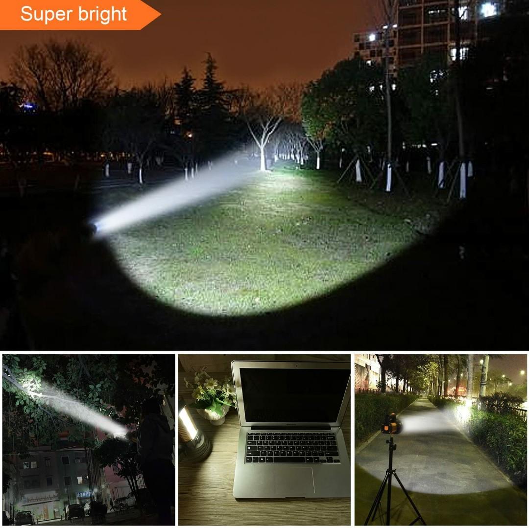 Handheld Rechargeable Hunting Light Portable Spotlight High Power Super Bright