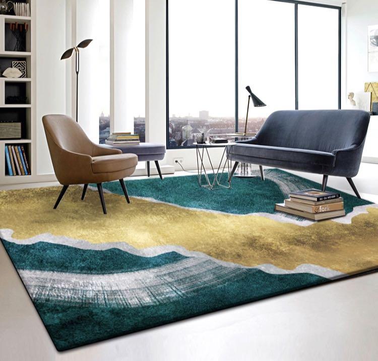 2 3m X 1 6m Designer Carpet Rug Grgold M Furniture Home Decor