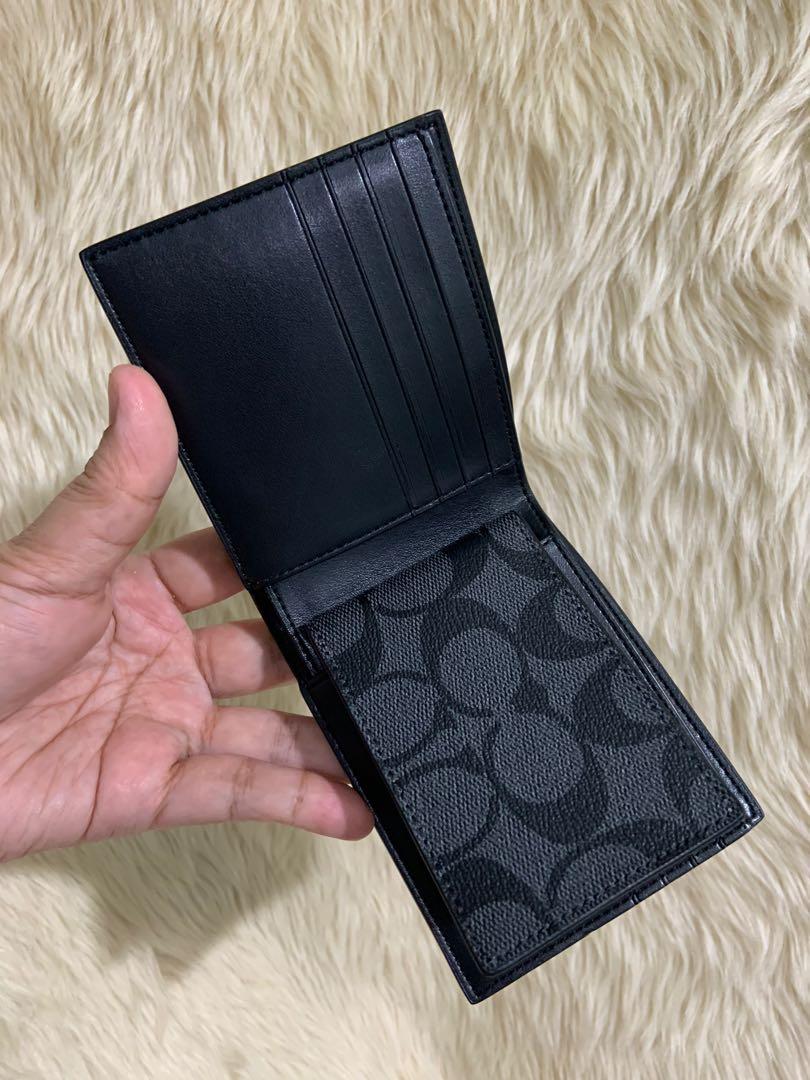 How to check if coach discount wallet is authentic