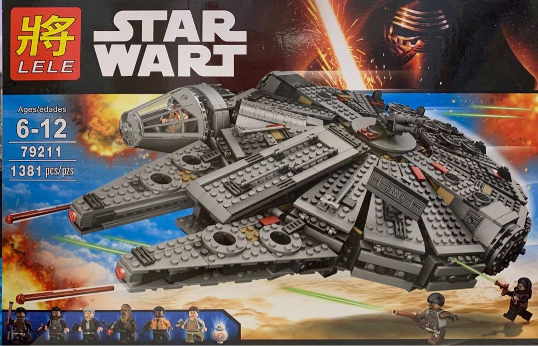 Lele millennium falcon hot sale