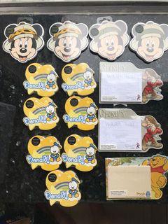 香港迪士尼磁石貼 Disney Memo pads