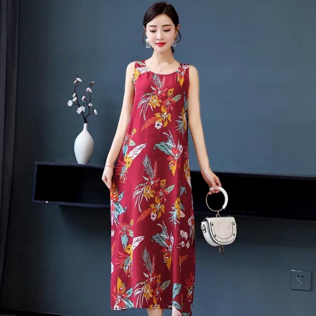 [ XL - 5XL ] Plus Size Korean Fashion Dress, Women's Fashion, Clothes ...