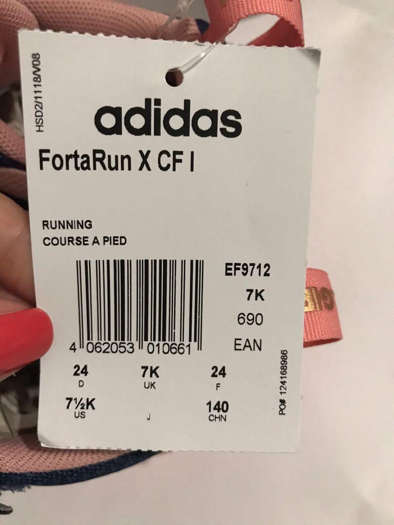 adidas baby size