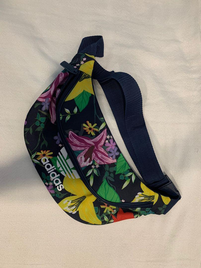 Adidas floral fanny pack cheap