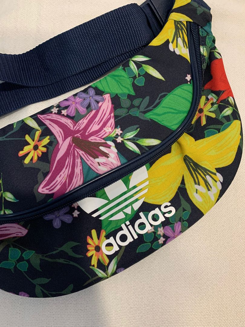 Adidas floral waist bag sale